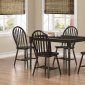 D422 Dining Set 5Pc in Espresso w/Options