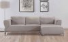 Josiah Sectional Sofa 55095 in Sand Fabric by Acme