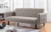 503976 Sofa Bed Light Taupe Chenille Fabric by Coaster