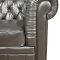 Zahara Sofa TOV-S24 in Silver Leatherette by TOV Furniture