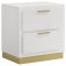 Caraway Bedroom Set 5Pc 224771 in White by Coaster