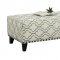 Temptation Sofa 8337FA in Light Grey Fabric by Homelegance