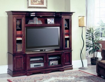 Cherry Traditional Premier Ridgeline Space Saver Wall Unit [PHWU-RIDGELINE]