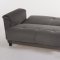 Aspen Rainbow Dark Grey Sofa Bed in Fabric by Sunset w/Options