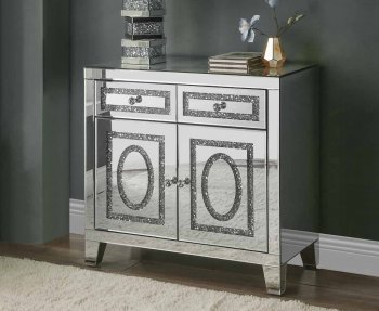 Noralie Cabinet 97952 in Mirrored by Acme [AMCT-97952 Noralie]