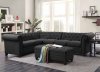 Roy Sectional Sofa 500292 in Grey Fabric by Coaster w/Options