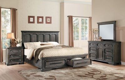 Toulon Bedroom 5438 in Acacia Wood by Homelegance w/Options