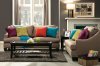 SM3062 Tropika Sofa in Gray Fabric w/Options