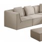 Artesia Modular Sectional Sofa 1701 in Beige Fabric by VIG