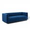 Conjure Sofa in Navy Velvet Fabric by Modway w/Options