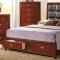 B2841 Bedroom in Cherry w/Optional Casegoods