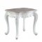 Ciddrenar Coffee Table 84310 in Marble & White by Acme w/Options