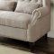 Alcacer Accent Loveseat Bench CM-BN6223 in Beige Fabric