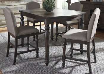 Catawba Hills Counter Height Table 5Pc Set 816-DR by Liberty [LFDS-816-DR-5GTS Catawba Hills]