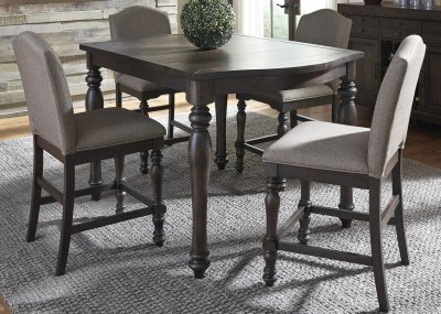 Catawba Hills Counter Height Table 5Pc Set 816-DR by Liberty