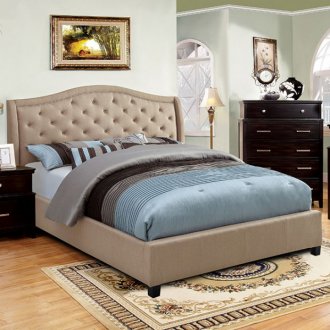 Marisko CM7161 Bedroom in Taupe w/Options