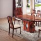 DT45 Dining Table in Dark Brown Two-Tone by Pantek w/Options