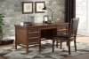 Frazier Park Executive Desk 1649-17 in Cherry by Homelegance