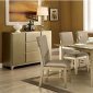 Zelda CM3329T Dining Table in Gold Tone w/Options