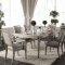 Xandra Dining Table CM3239T in Champagne w/Options