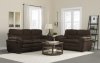 1035 Sofa in Chocolate Microfiber w/Options