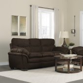 1035 Sofa in Chocolate Microfiber w/Options