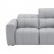 Prescott Power Motion Sofa Light Gray Leather by J&M w/Options