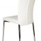 Alice Dining Chairs Set of 2 White, Black or Brown - Whiteline