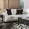 Barnett Sofa SM5205IV in Ivory Linen-Like Fabric w/Options