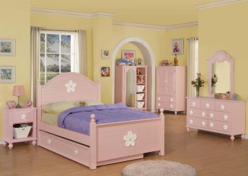 Floresville Pink Kids Bedroom 3Pc Set 00730 by Acme w/Options [AMKB-00730 Floresville]