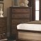 Laughton Bedroom Set 203261 in Rustic Brown by Coaster