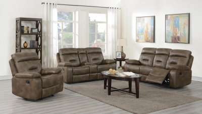 Cano Motion Sofa in Taupe by Klaussner w/Options