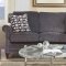 Ilex Sofa 50290 Sofa in Gray Chenille by Acme w/Options