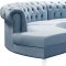 Valentino Sectional Sofa 697 in Fabric by Meridian w/Options