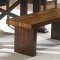 Aberdeen 5378-72 Dining Table by Homelegance in Brown w/Options