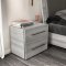 Mia Bedroom in Gray by ESF w/Light & Options