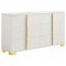 Marceline Bedroom Set 5Pc 222931 in White by Coaster