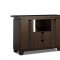 Warm Tobacco Finish Modern Dining Room w/Optional Items