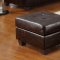 15070 Platinum Sofa Brown Bonded Leather by Acme w/Options