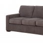 Collins Sofa & Loveseat Set in Grey Fabric w/Options