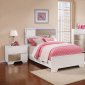 Havering 400861 Youth Bedroom 4Pc Set in White w/Options