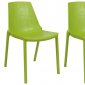 Clover Set of 4 Dining Chairs CL17G in Green by LeisureMod