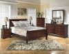 Alisdair Bedroom 5pc Set B376 in Dark Brown by Ashley Furniture