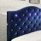 Betelgeuse Bed CM7421NV in Navy w/LED Light Headboard