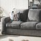 Ushury Sofa 53190 in Gray Fabric by Acme w/Options