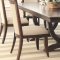 105441 Alyssa Dining Table in Dark Cognac by Coaster w/Options