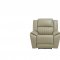 UM014 Power Motion Sofa Beige Leather Gel by Global w/Options