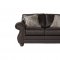 17400 Sofa in Ridgeline Brown by Serta Hughes w/Options