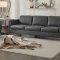 Breaux Sofa Set 8235GY in Grey Fabric by Homelegance