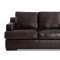 Alhambra Sofa in Brown Leather by Klaussner w/Options